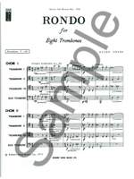 Allen Chase: Chase Rondo Mfb236 8 Trombones Score & Parts Product Image