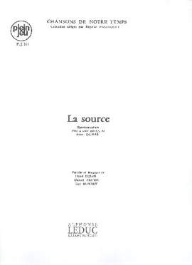 Vasily Solovyov-Sedoi: Bonnet Chansons De Notre Temps PJ 311 La Source