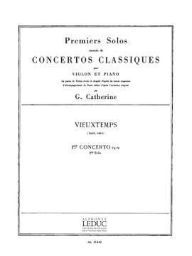 Henri Vieuxtemps: Premier Solo Extrait concerto No.1 En Mi Majeur