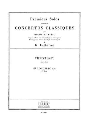 Henri Vieuxtemps: Premier Solo Extrait concerto No.1 En Mi Majeur