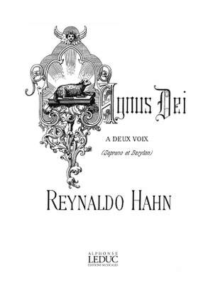 Reynaldo Hahn: Agnus Dei Melodies A Acc