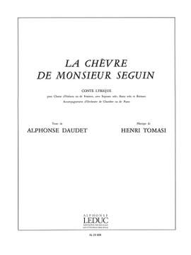 Henri Tomasi: Chevre de M. Seguin Female Voice & Piano