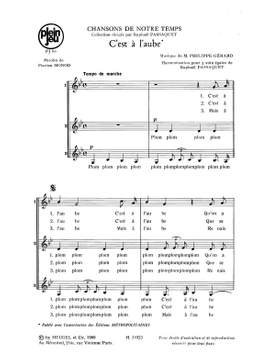 Philippe-Gérard: Chansons De Notre Temps