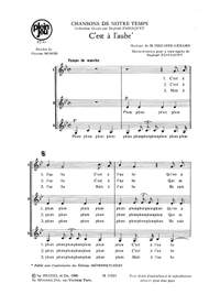 Philippe-Gérard: Chansons De Notre Temps