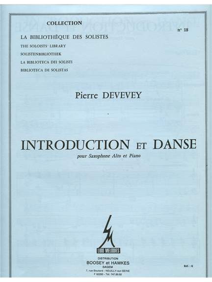 Devevey: Introduction Et Danse