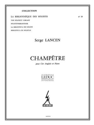 Serge Lancen: Champetre