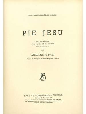 Vivet: Pie Jesu