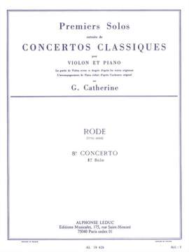 Pierre Rode: Premiers Solos Concertos Classiques