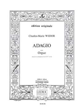 Charles-Marie Widor: Adagio-Extrait Symphonie N05