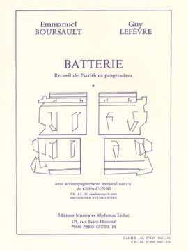 Guy Lefèvre: Batterie - Recueil de Partitions Progressives