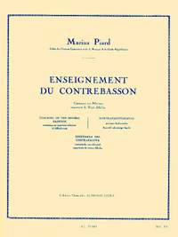Piard Marius: Enseignement Du Contrebasson