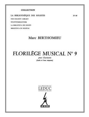 Marc Berthomieu: Florilege Musical N009