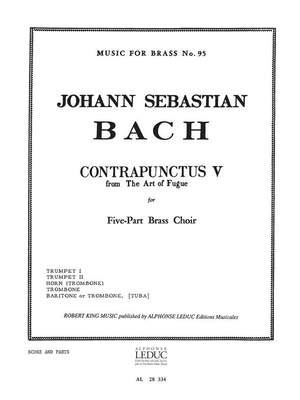 Johann Sebastian Bach: Contrapunctus V