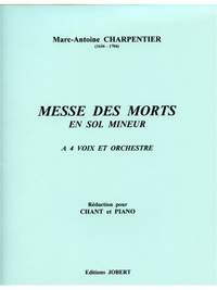 Marc-Antoine Charpentier: Messe Des Morts En Sol Mineur