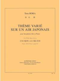 Toru Hora: Theme Varie Sur Un Air Japonais