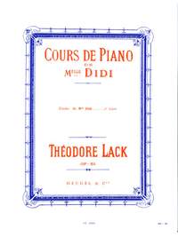 Théodore Lack: Cours de Piano de Mlle Didi Etudes Volume 2 Piano