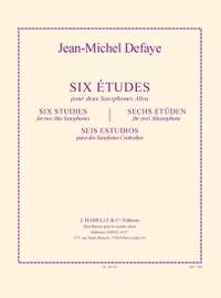 Jean-Michel Defaye: 6 Etudes
