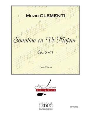 M. Clementi: Sonatine En Ut Majeur Op36 N03