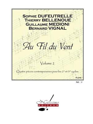 Sophie Dufeutrelle: Au Fil Du Vent v. 2 Flute Solo Anthology