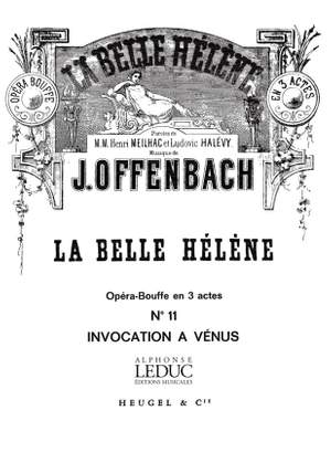 Jacques Offenbach: Belle Helene air No11 Invocation a Venus