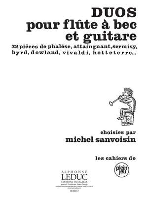 Duos Pour Flûte à Bec et Guitare