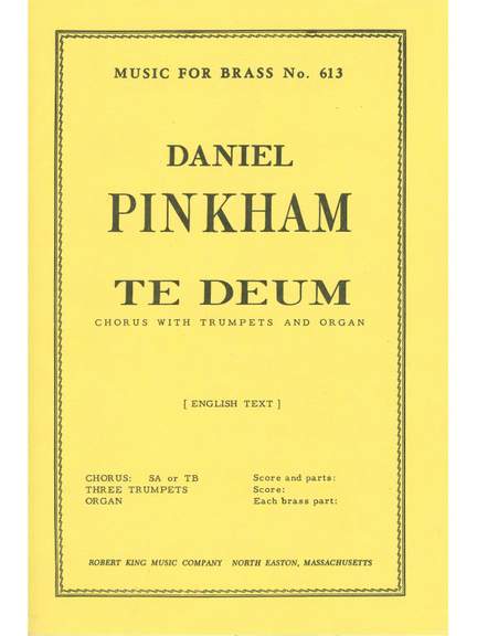 Pinkham: Te Deum