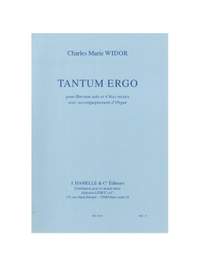 Charles-Marie Widor: Tantum Ergo Baryton Solo-4 Voix Mixtes et Orgue