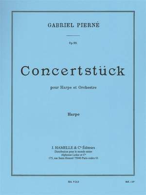 Pierne Konzertstück Op 39 Harp Part