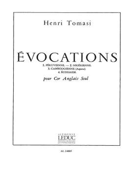 Henri Tomasi: Evocations pour Cor Anglais Seul