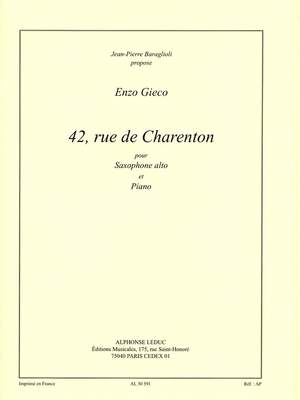 Enzo Gieco: 42 Rue Charenton