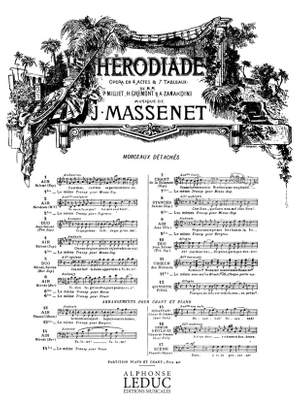 Jules Massenet: Herodiade Air No 2 Bis Air D'Herodiade
