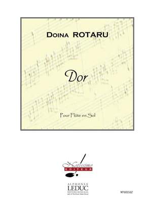 Doïna Rotaru: Rotaru Dor Flute Solo