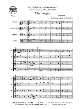 Claudin de Sermisy_Pierre Vermont: Concert Instrumental PJ 14
