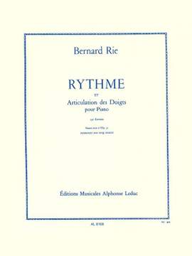 Bernard Rie: Rythme Et Articulation Des Doigts