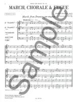 Johann Sebastian Bach: March, Chorale And Fugue Product Image