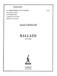 Annie Challan: Ballade Harpe - Lm017