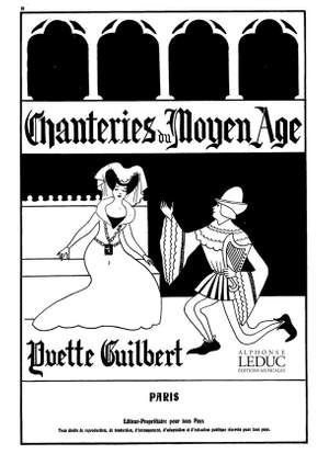 Yvette Guilbert: Chanteries Du Moyen Age volume 2