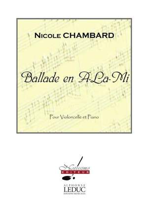 Chambard: Ballade En A.La.Mi