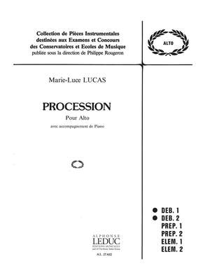 Lucas: Procession