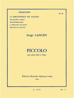 Serge Lancen: Piccolo Petite Lm012