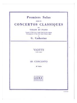 Giovanni Battista Viotti: Premiers Solos Concertos Classiques