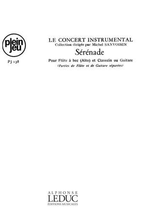 Gaston Saux: Concert Instrumental - Serenade