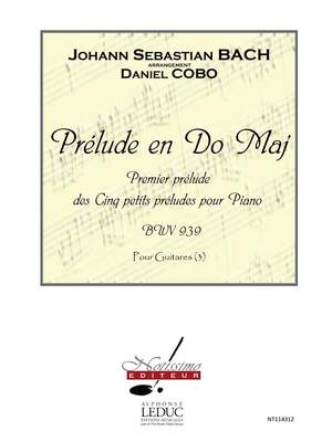 Johann Sebastian Bach: Cobo Prelude In C BWV939 Prelude No 1 3 Guitars