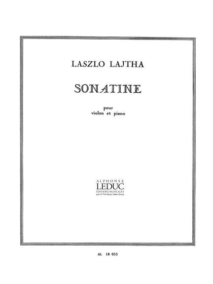 Laszlo Lajtha: Sonatine