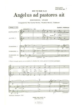 Pinkham: Angelus Ad Pastores Ait