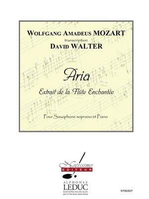 Wolfgang Amadeus Mozart: Aria -Flute Enchantee