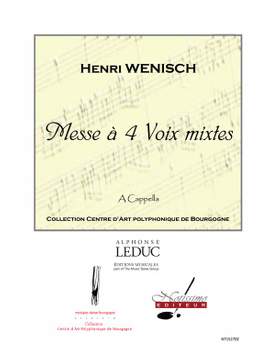 Wenisch: Messe 4 Voix Mixtes - Satb