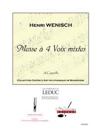 Wenisch: Messe 4 Voix Mixtes - Satb
