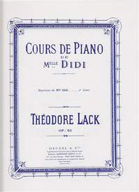 Théodore Lack: Cours de Piano de Mlle Didi Exercices vol. 2 Piano