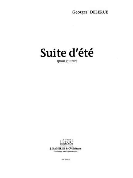 Delerue: Suite D'Ete